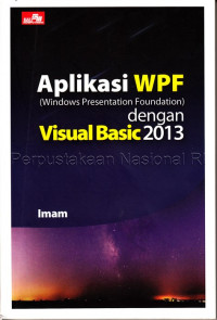 Aplikasi WPF dengan visual basic 2013