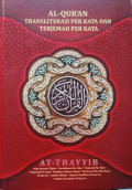 Al-Quran Transliterasi Per Kata dan Terjemah Per Kata