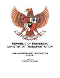Cetak CASR (Civil Aviation Safety Regulation) − Part 170 Aircraft Rules
