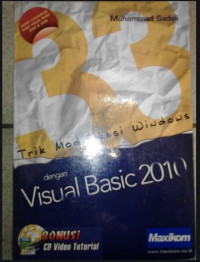 Trik Modifikasi Windows Dengan Visual Basic 2010