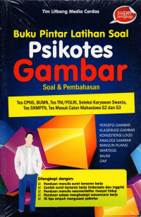 Buku Pintar Latihan Soal ; PSIKOTES GAMBAR