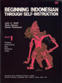 Beginning Indonesian Through Self-Instruction