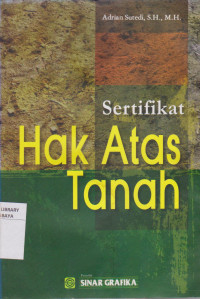 Sertifikat; HAK ATAS TANAH