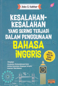 Kesalahan-Kesalahan Yang Sering Terjadi Dalam Penggunaan Bahasa Inggris