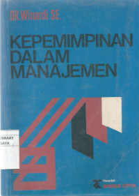 Kepemimpinan Dalam Manajemen