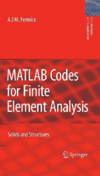 MATLAB Codes for Finite Element Analysis