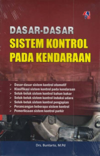 Dasar-Dasar : Sistem Kontrol Pada Kendaraan