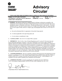 Aircraft Inspection and Repair (Acceptable Methods Techniques And Practices) EA-AC 43.13-1A &24