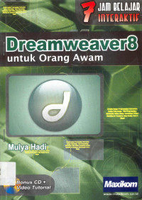 7 Jam Belajar Interaktif Dreamweaver 8 Untuk Orang Awam