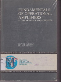 FUNDAMENTALS OF OPERATIONAL AMPLIFIERS & Linear Integrated Circuits