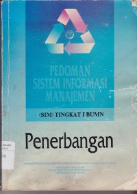 Pedoman Sistem Informasi Manajemen:Penerbangan