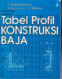 Tabel Profil Konstruksi Baja