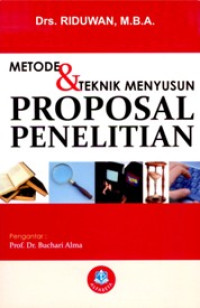 metode teknik proposal penelitian